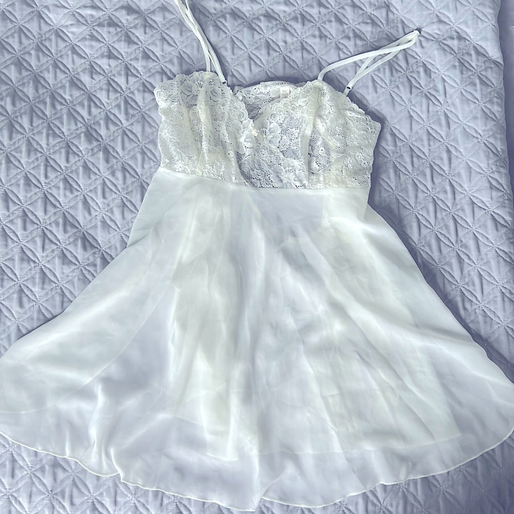 White intimate onesie